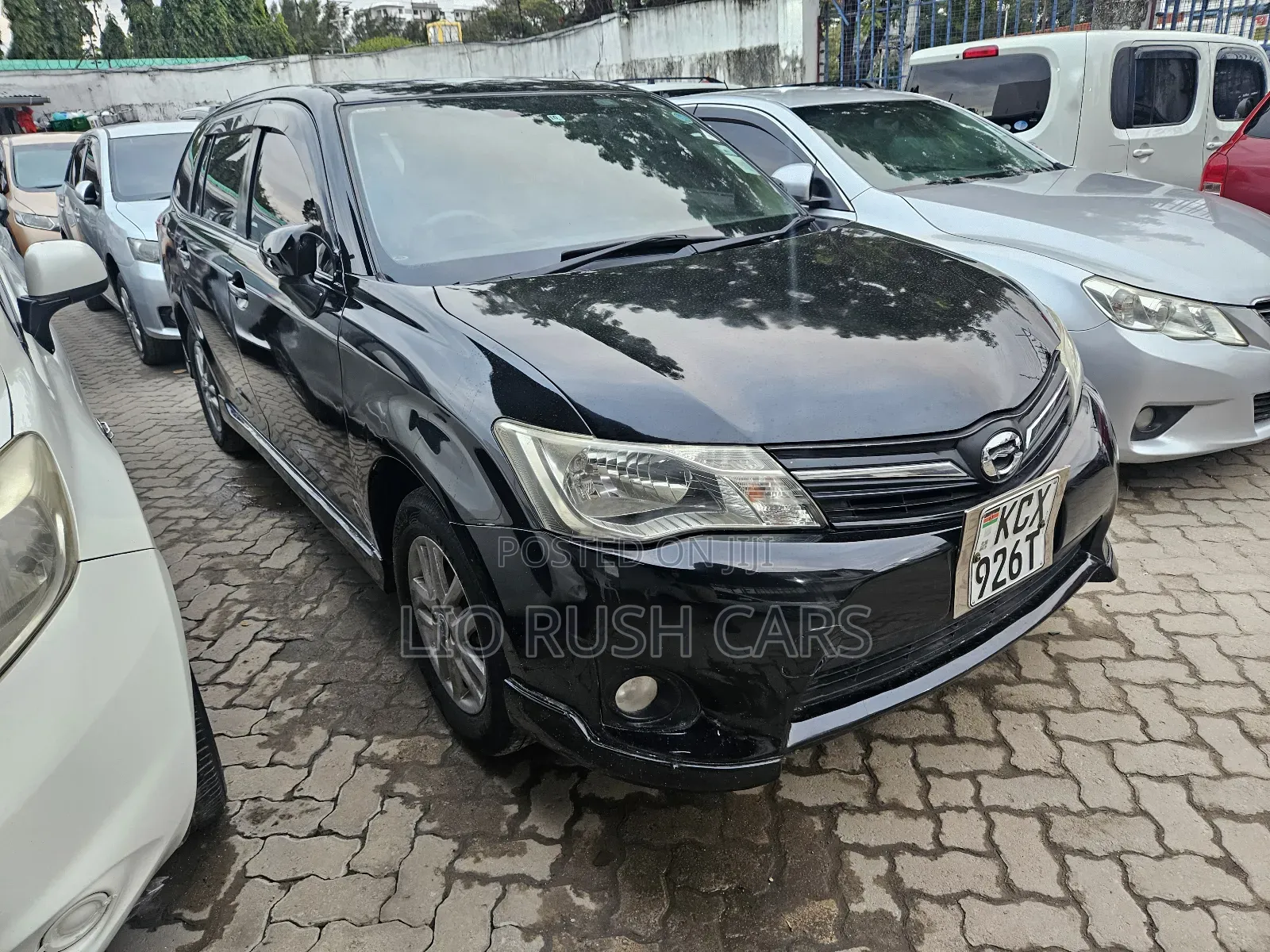Toyota Corolla Fielder 2012 Black
