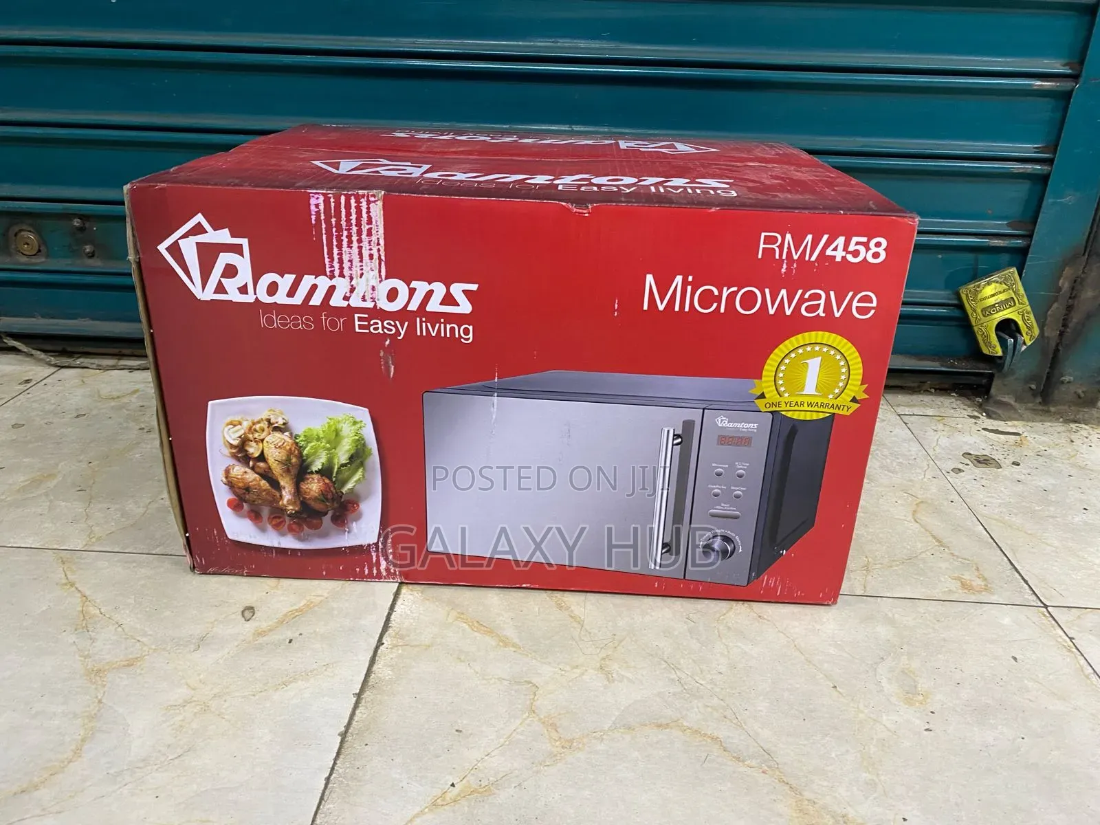 Ramtons Rm/458 - Digital Glass Microwave, 700w - 20l