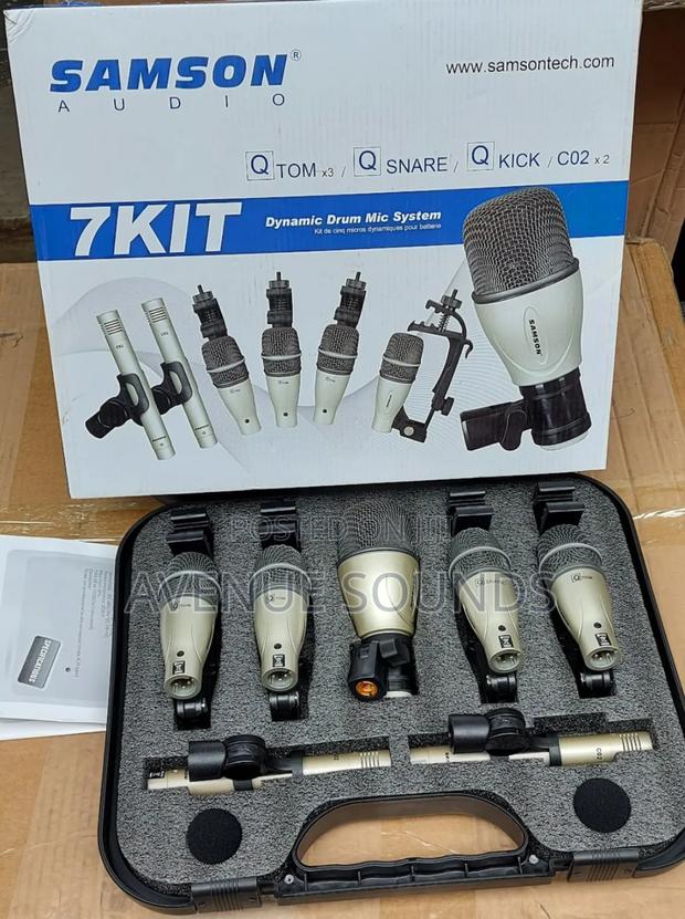 Samson Drumset 7kit Mics - main view