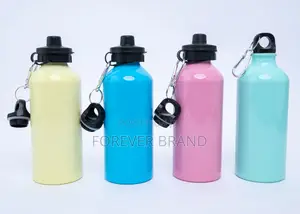 600ml Coloured Sublimation Waterbottles
