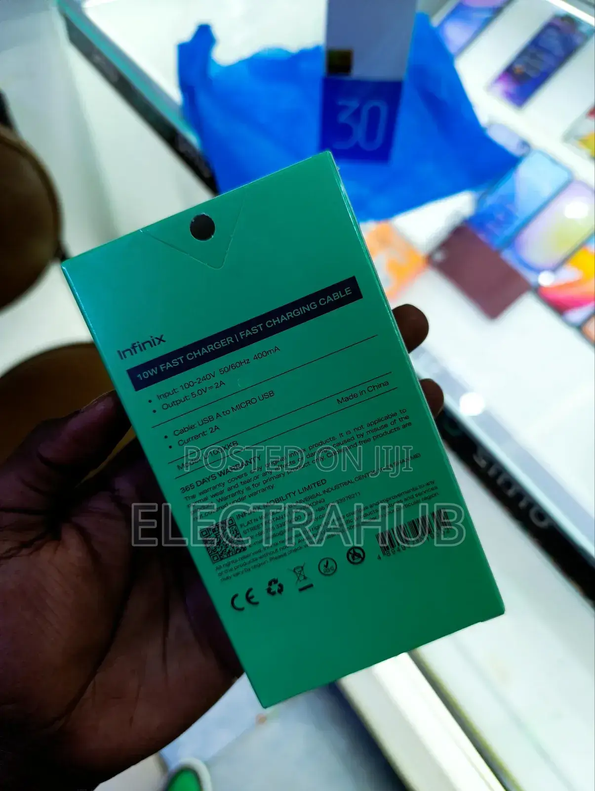Infinix XC08 Kit Fast Charger New Sealed in a Shop