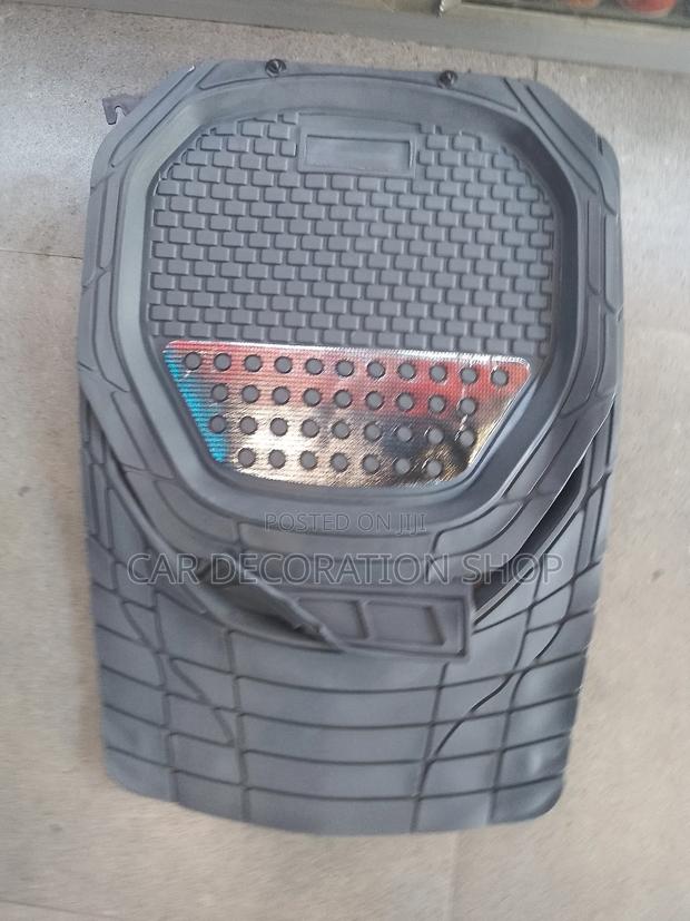 Silve Non Slip 5pc Grey Mats - main view