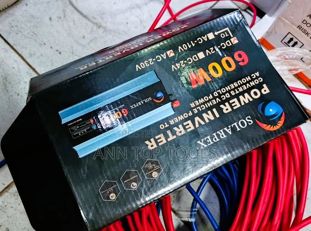 Solarpex 600watts 12v Power Inverter