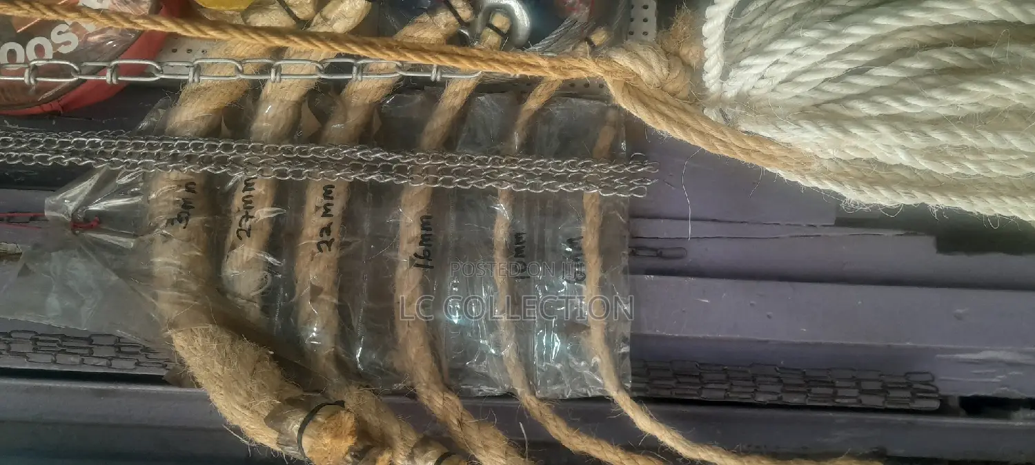 30mm×15mtrs Pure Sisal Rope