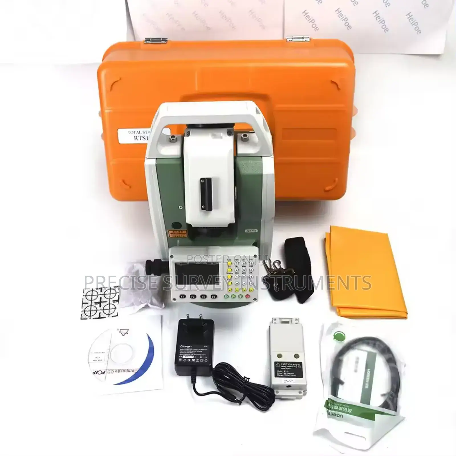 Reflectorless Total Station .2"Accuracy