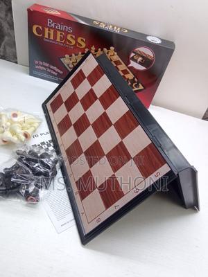 Extra Large Foldable Magnetic Chess Board Size 38cm by 38cm - thumbnail 2