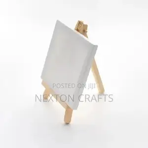 10*10cm Canvas With Easel Stand