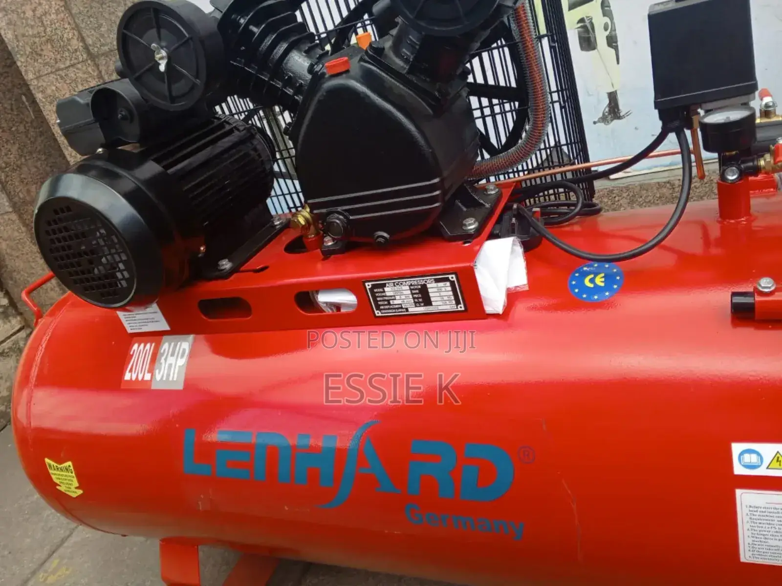 Electric Air Compressor 200ltrs