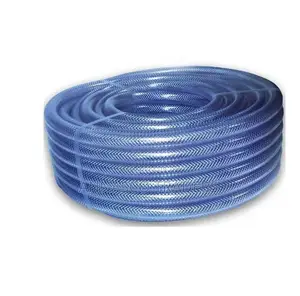 Clear Braided Hosepipe-3/4"X50m