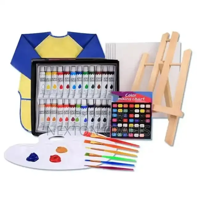 Artist Starter Kit - 24 Colours of Acrylic Paints