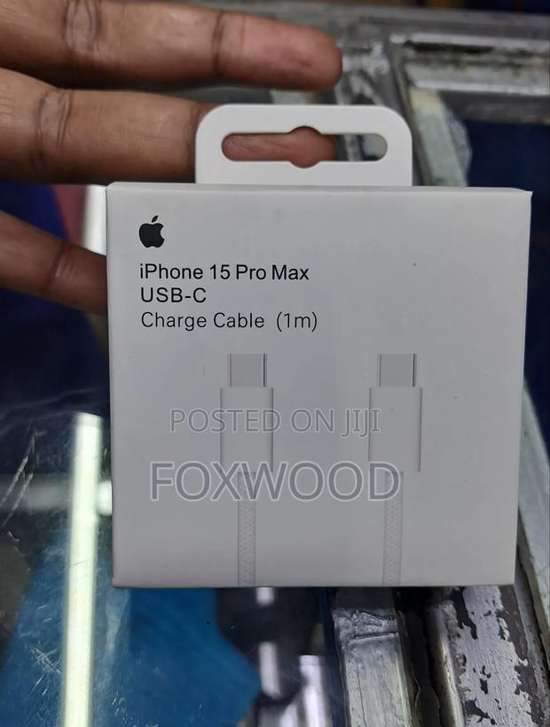 Original iPhone 15 Cable, USB -C to C - main view