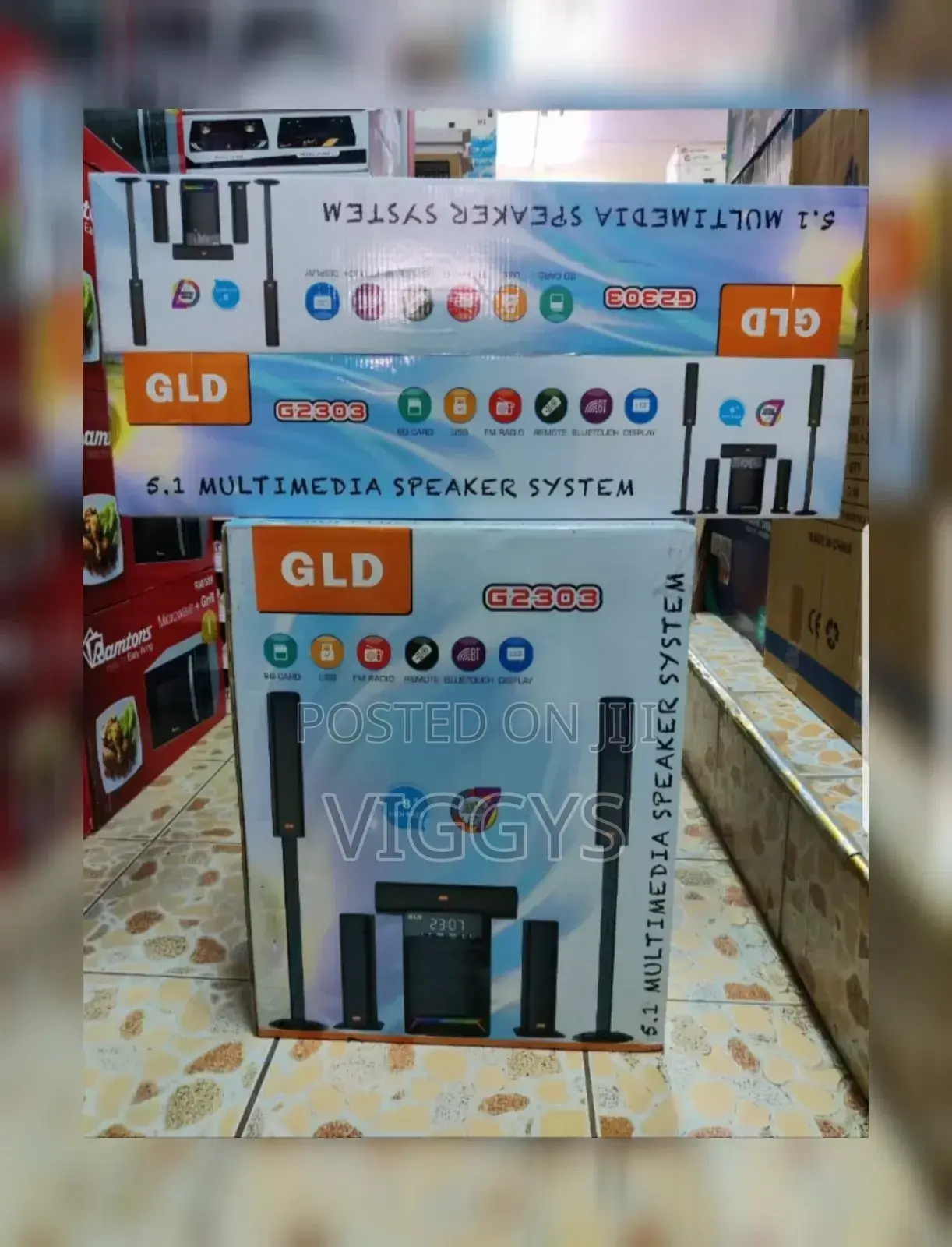 GLD 5.1 2303 Multimedia Speaker System GLD 5.1 2303*