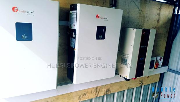 5.5kwp Peak Power Coupled to 20kwh Lifepo4 Battery - main view