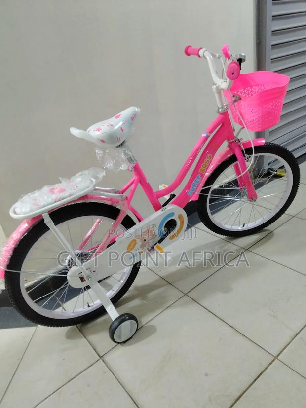 Bike Size 20" for Girls With Training Wheels