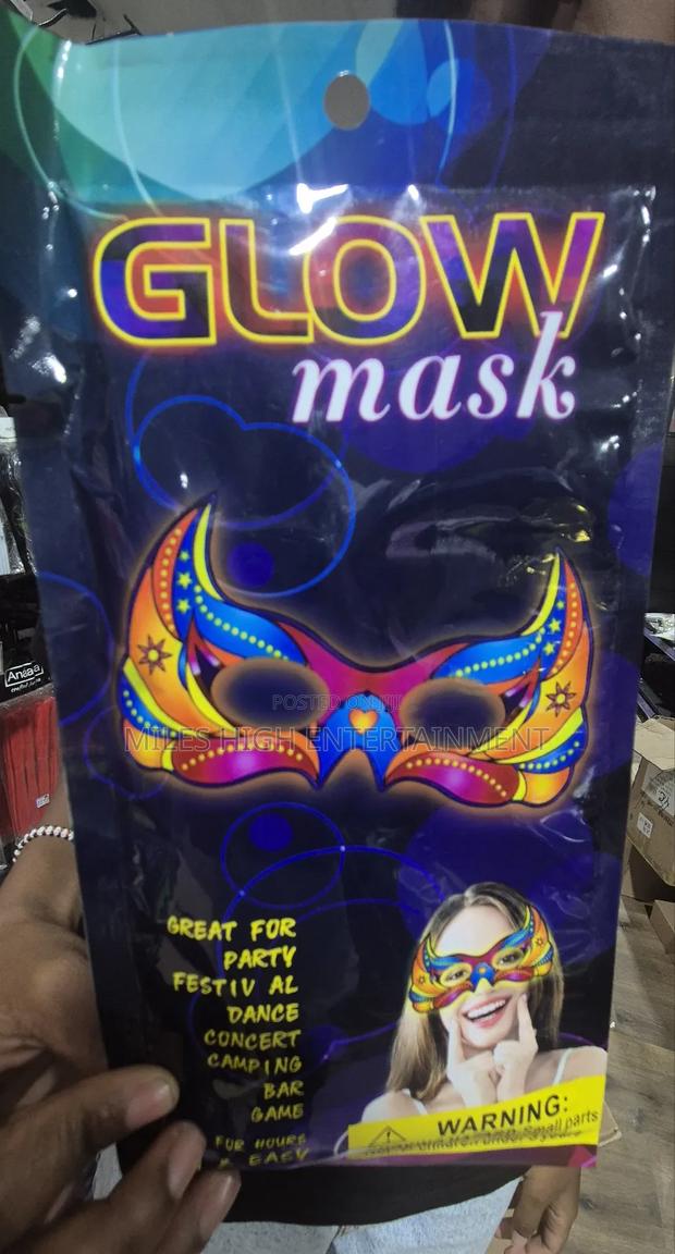 Glow in the Dark Masks - main view