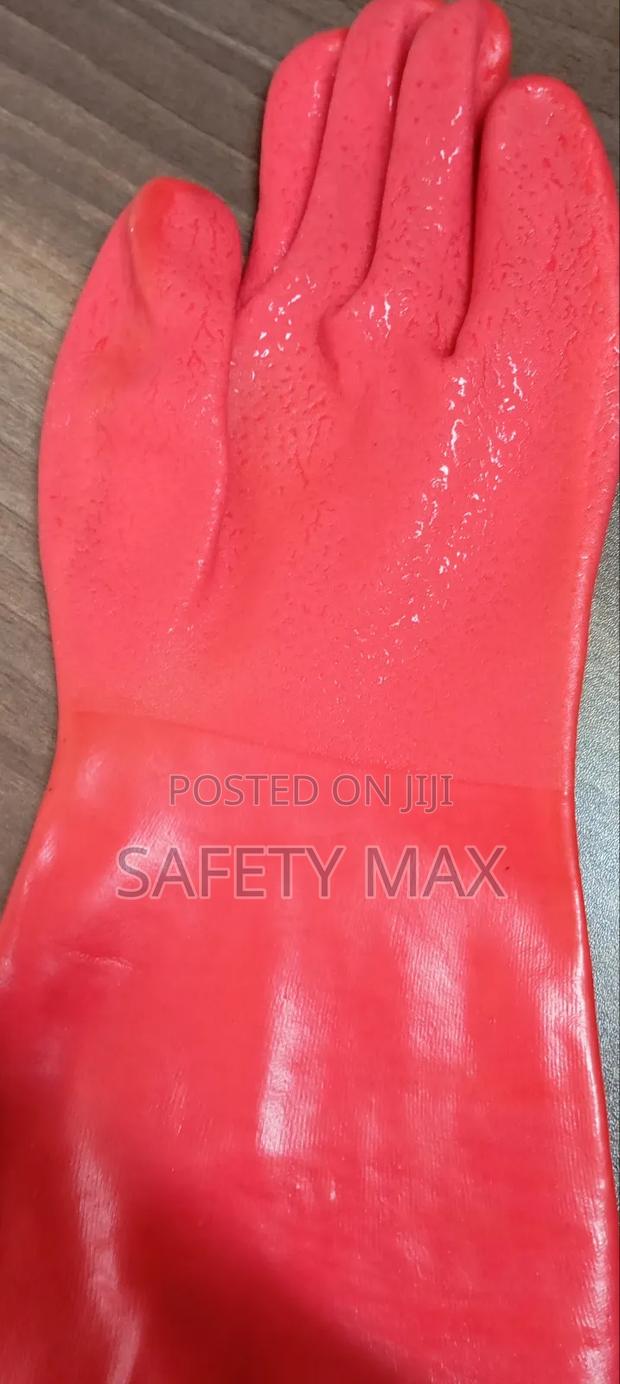 Porcupine Pvc Hard Grip Gloves 14"