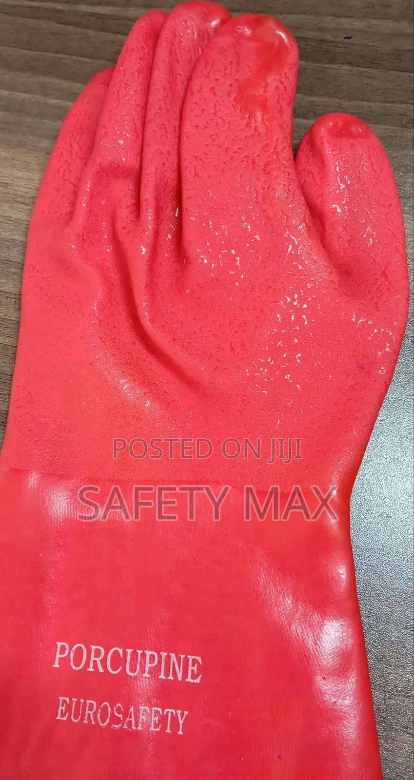Porcupine Pvc Hard Grip Gloves 14"