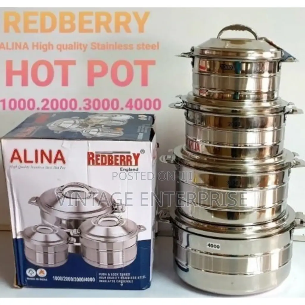 Redberry Stainless Steel Insulated Hotpot 