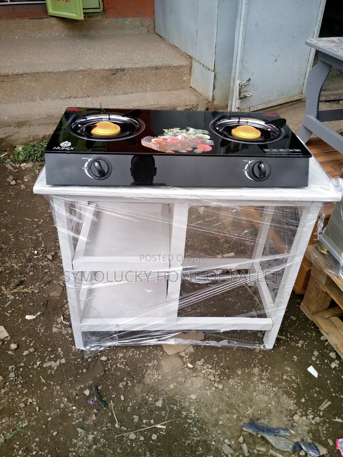 Kitchen Table + 2 Burner Cooker