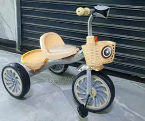 Kidtricycle With Melody Yellow