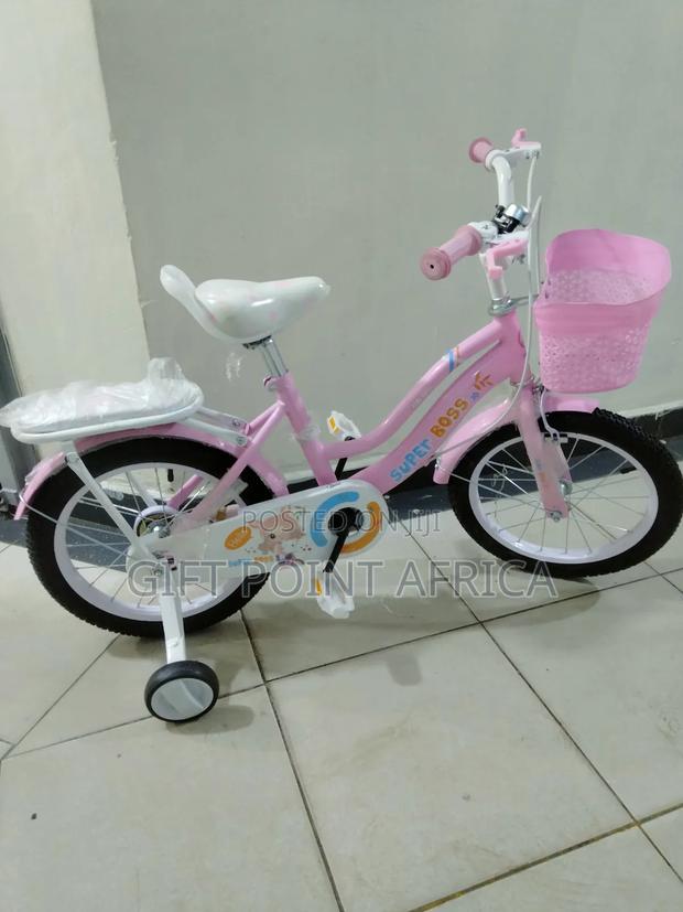 Size 16"Kids Bikes Pink in Color