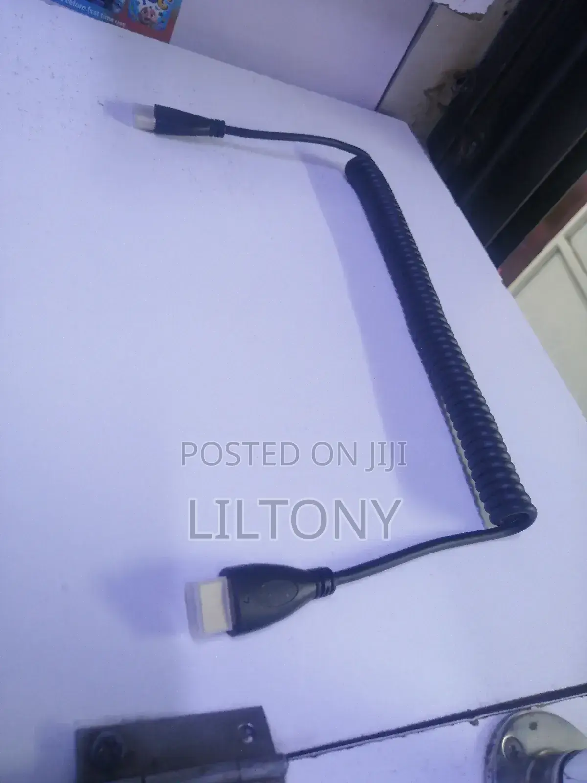 Hdmi to Hdmi Spiral Cable