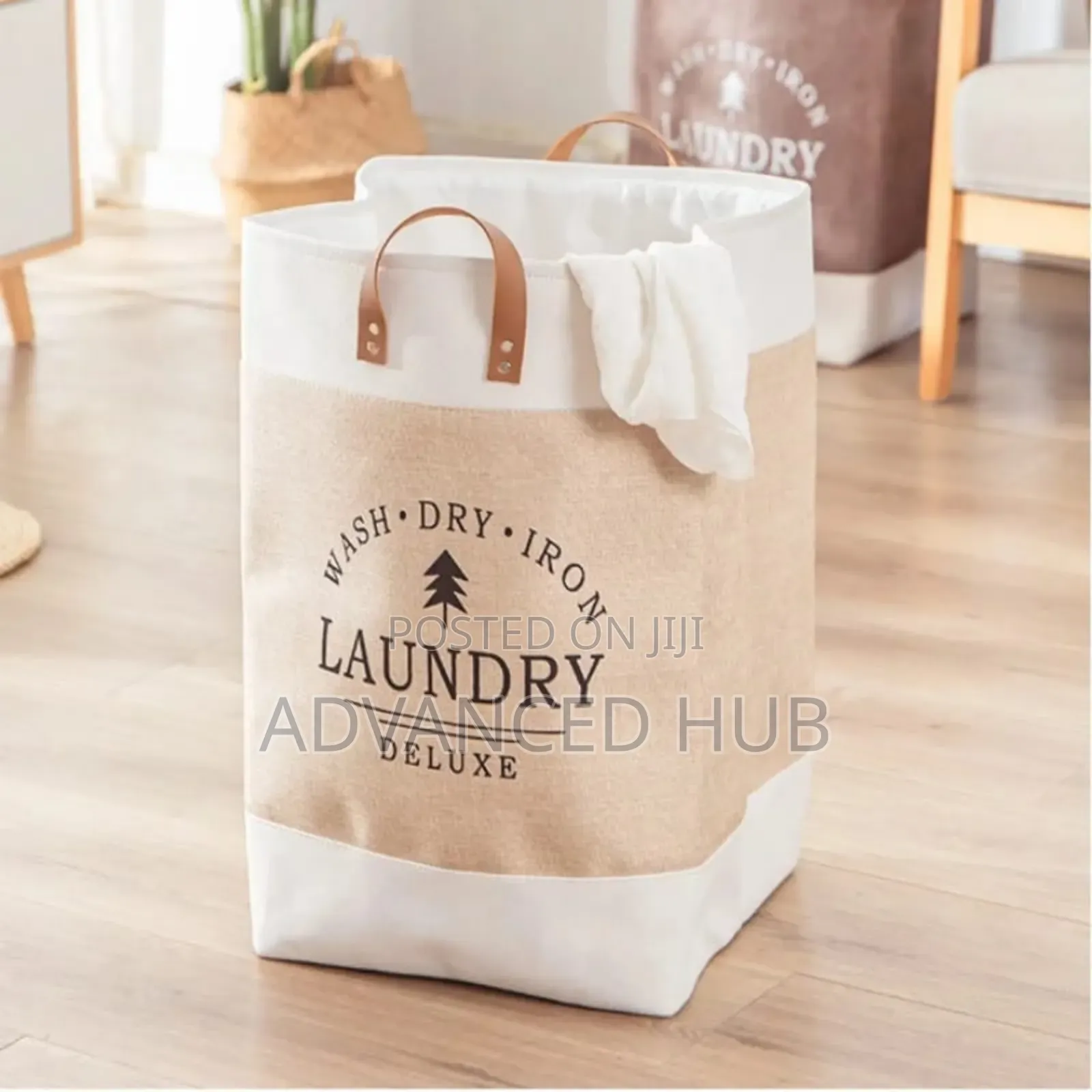 Large Capacity Foldable Laundry Deluxe Basket
