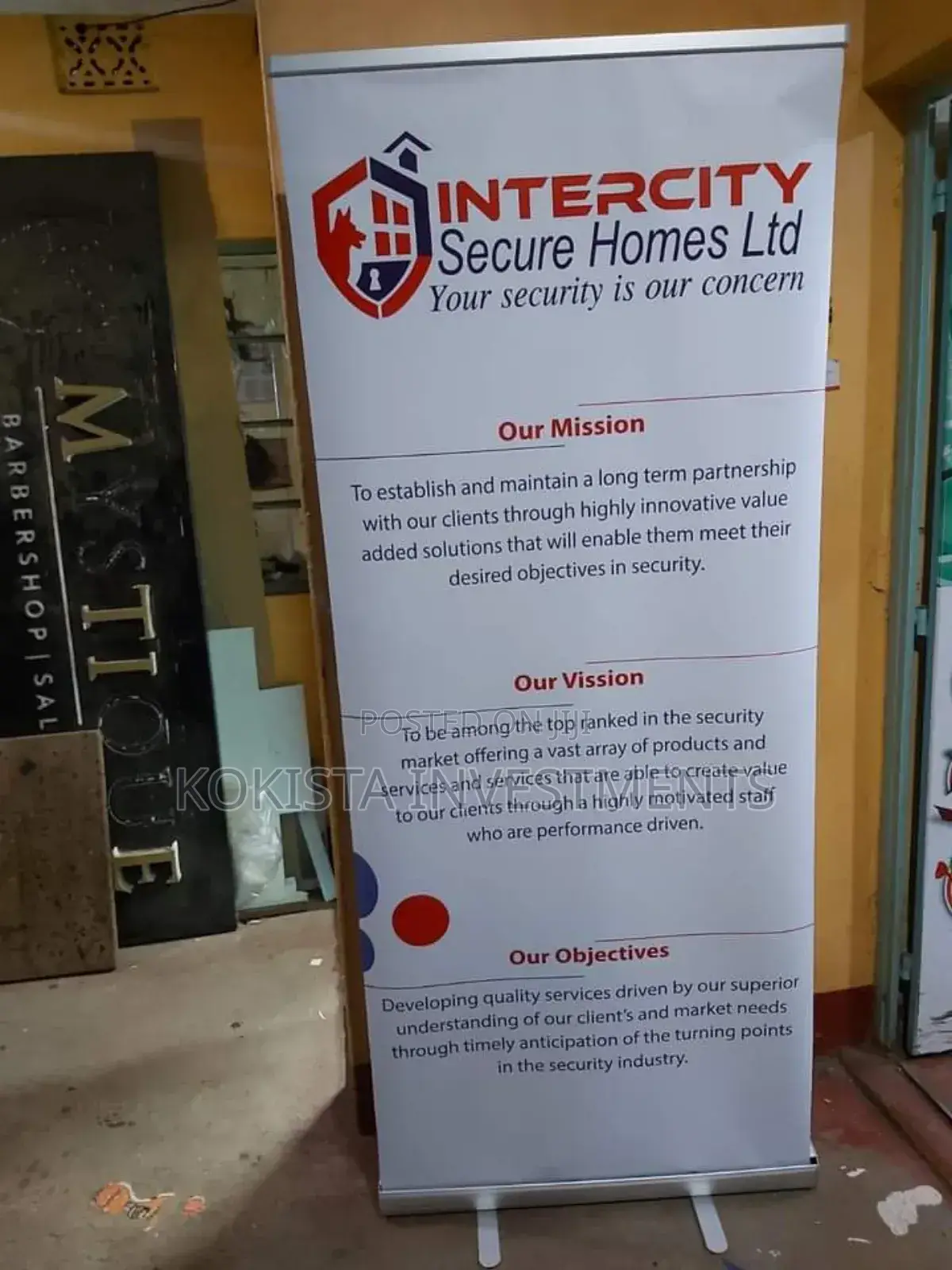 Branded Narrow Base Banners