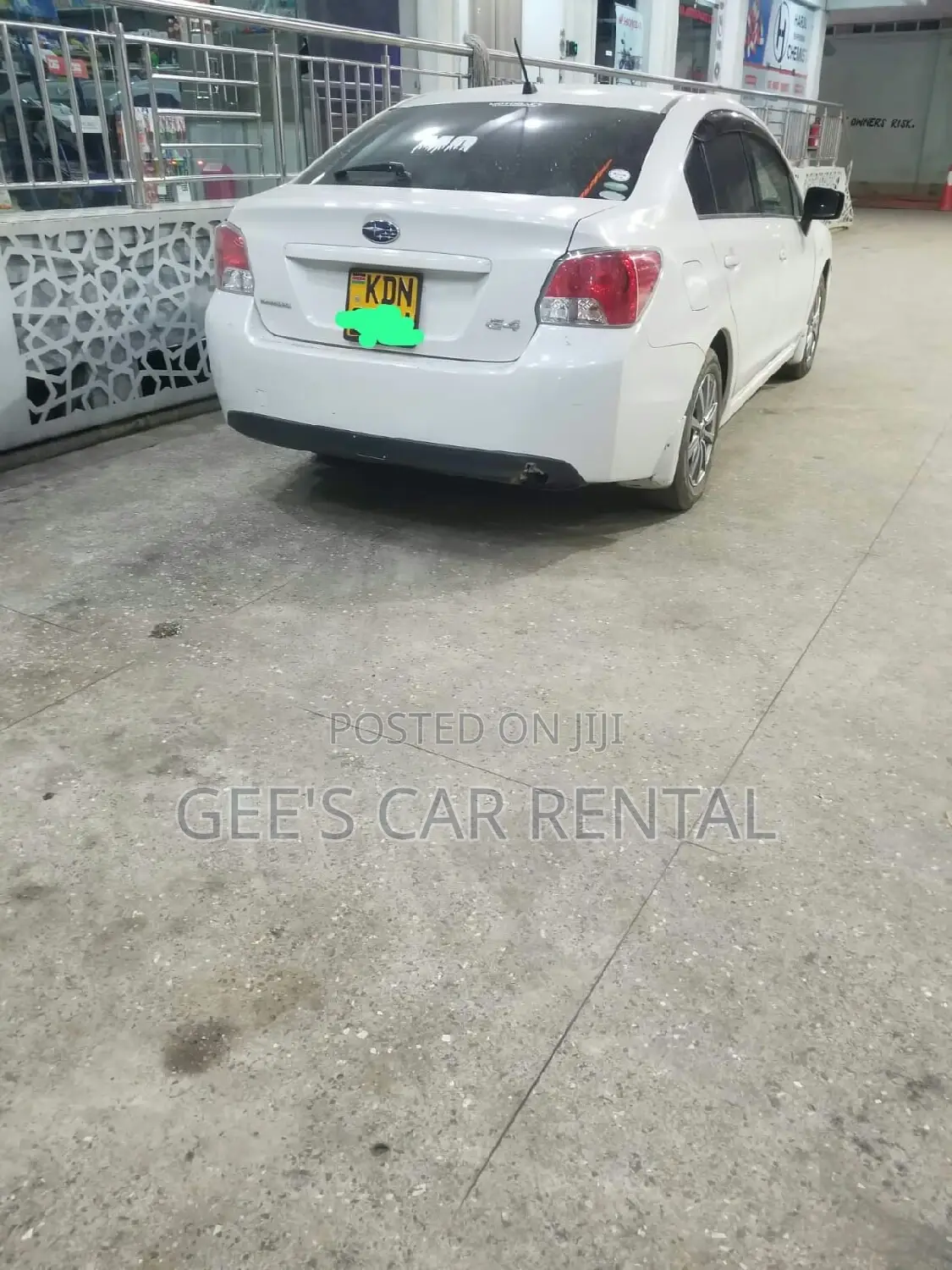 Subaru G4 for Hire
