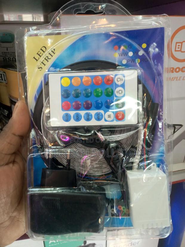 Strip Lights.Good Quality Strip Lights.5 Meters Remote(New ) - main view
