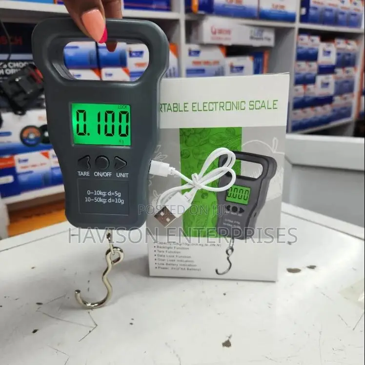 Rechargeable 50kg Portable Scale