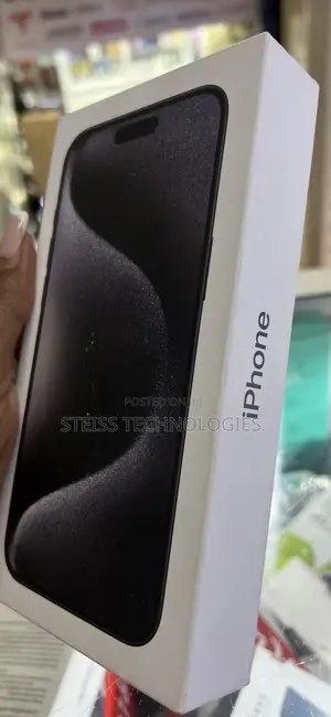 New Apple iPhone 15 Pro Max 256 GB Black