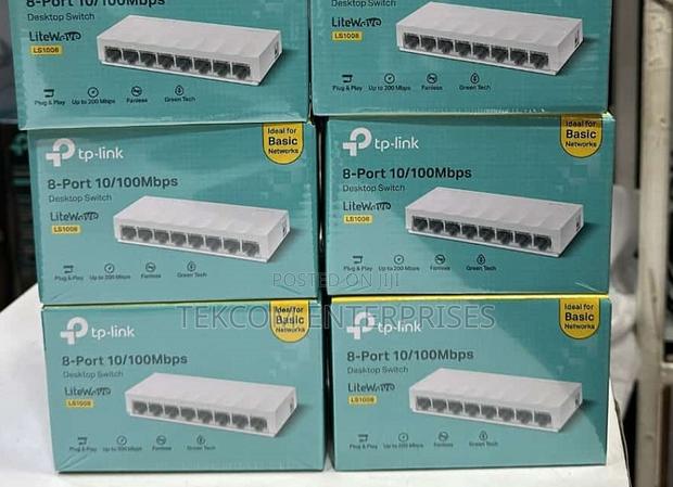 TP Link 8 Port Switch !! Tp Link 8 Port LS1008 Switch ! - main view