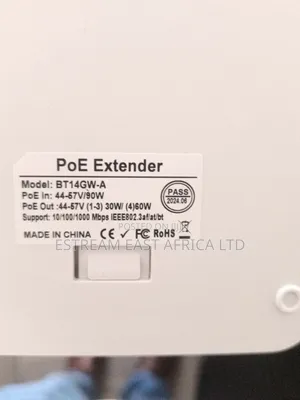 5 Port Outdoor Poe Extender/Passthrough Switch.
