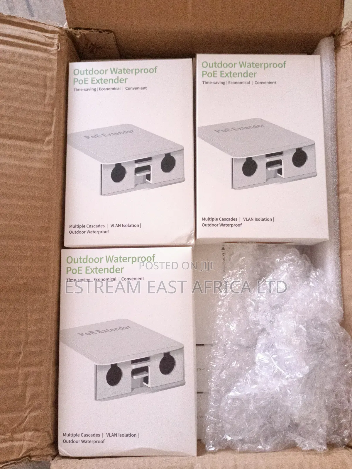 5 Port Outdoor Poe Extender/Passthrough Switch.