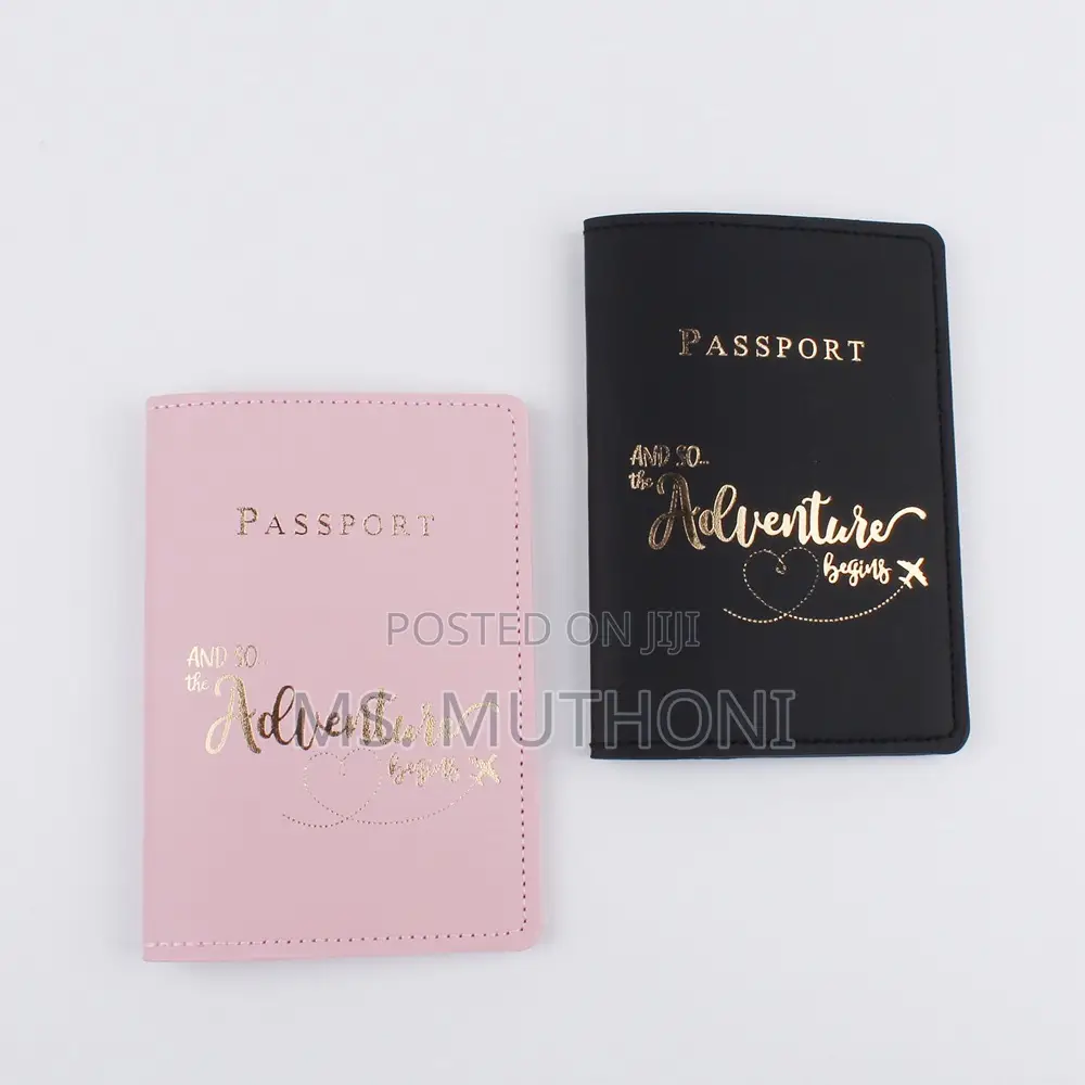High Quality Trendy PU Leather Passport Cover/Holder*