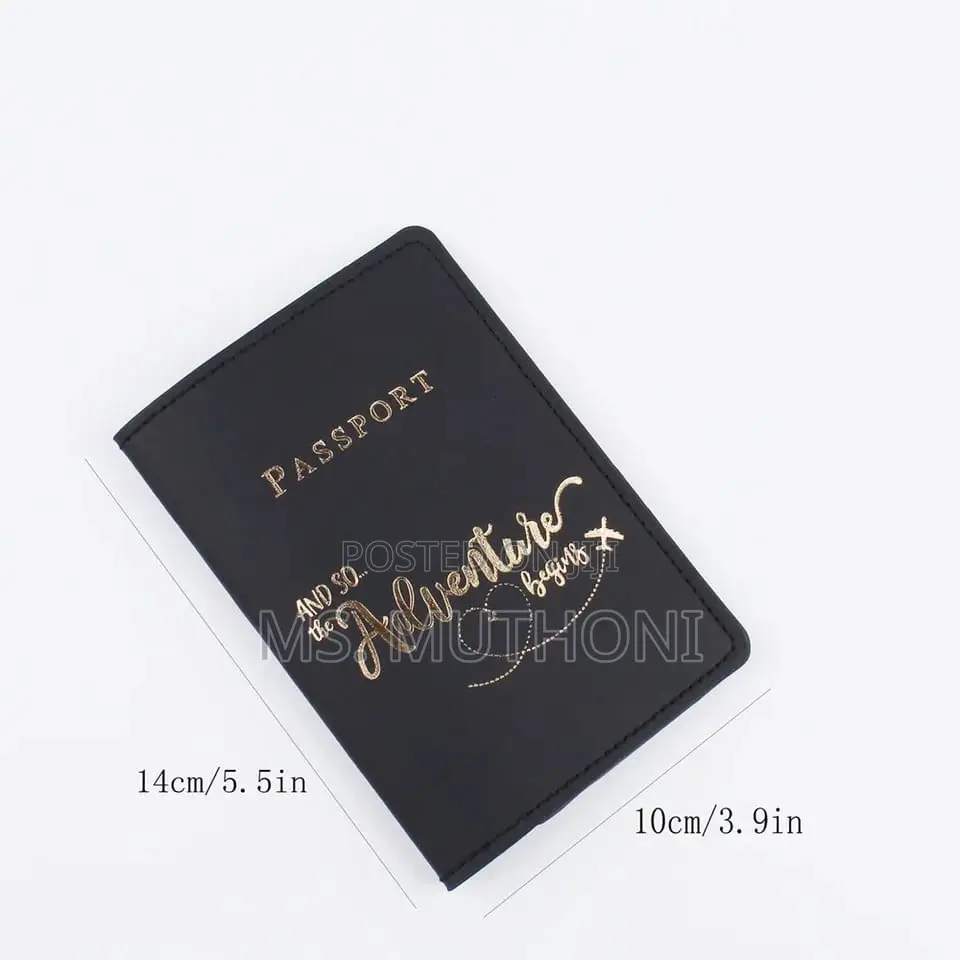 High Quality Trendy PU Leather Passport Cover/Holder*