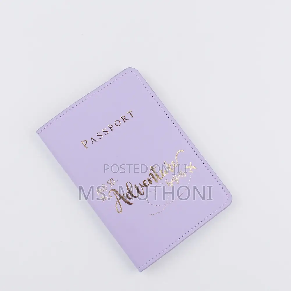 High Quality Trendy PU Leather Passport Cover/Holder*