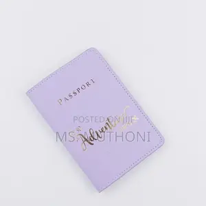 High Quality Trendy PU Leather Passport Cover/Holder*