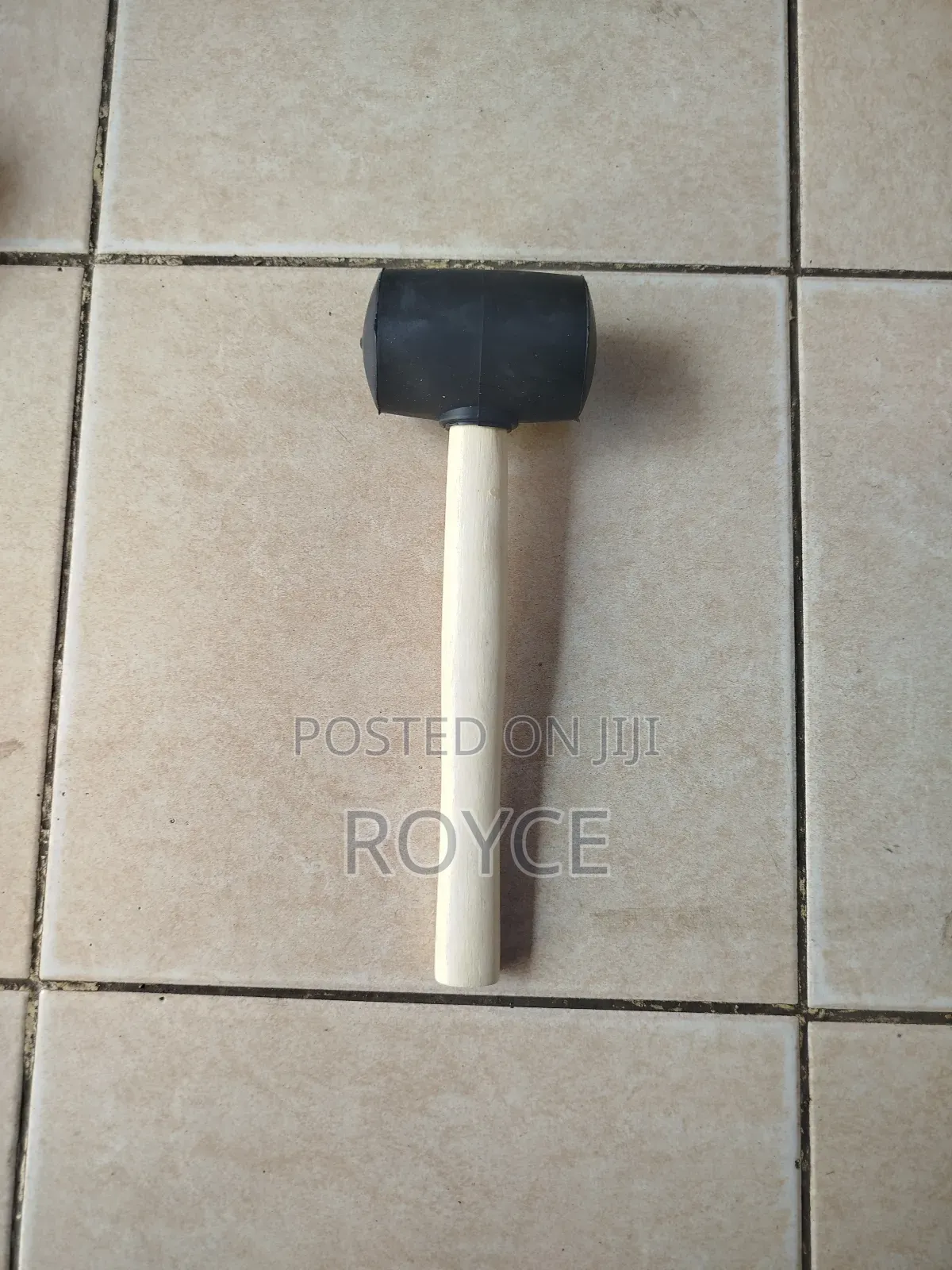 Rubber Mallet With Wooden Handle-Small