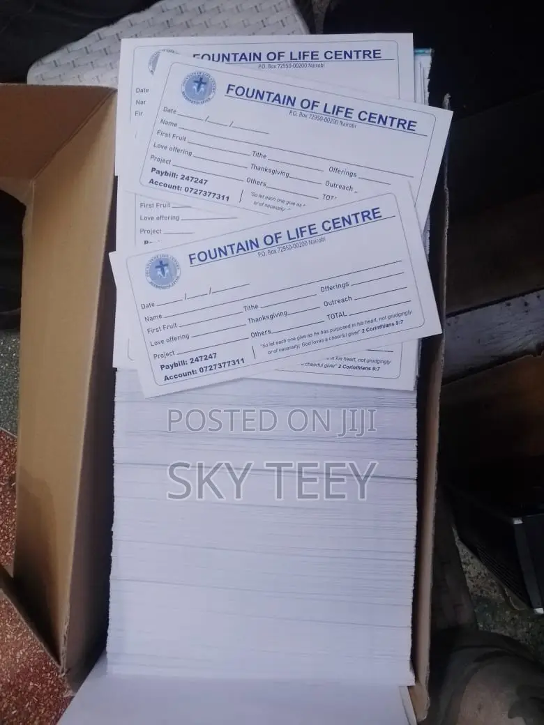 Church Envelopes Design N Printing