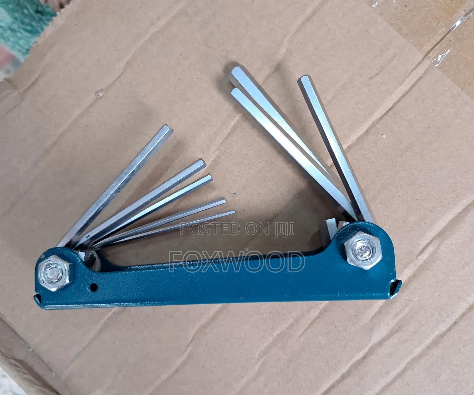 8 in 1 Folding Hexagon Key Allen Wrench Set Inner Hexagon.