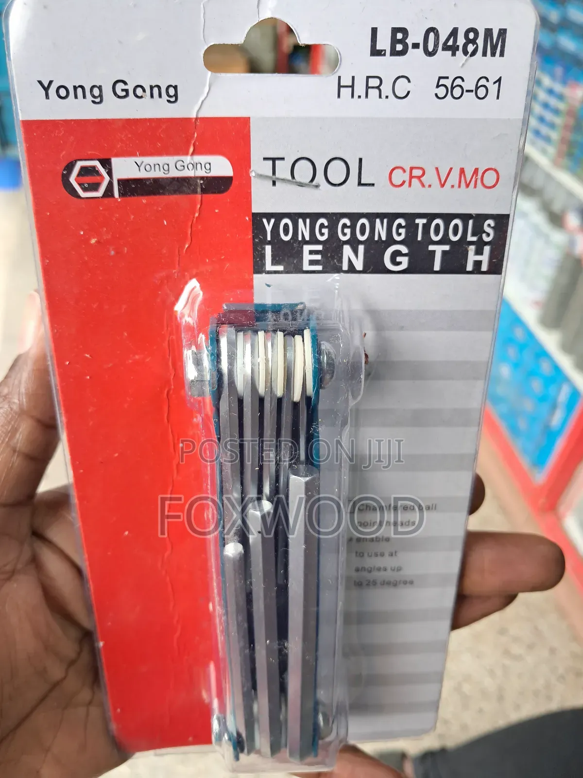 8 in 1 Folding Hexagon Key Allen Wrench Set Inner Hexagon.