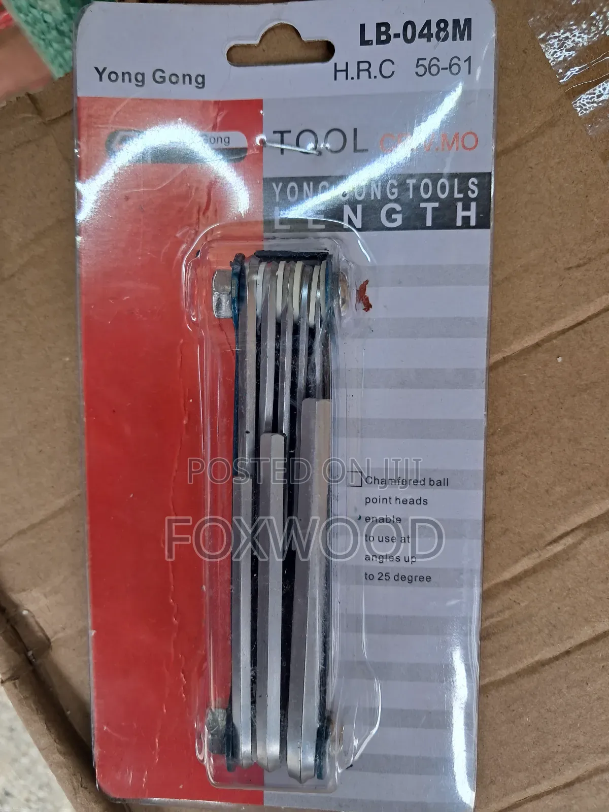 8 in 1 Folding Hexagon Key Allen Wrench Set Inner Hexagon.