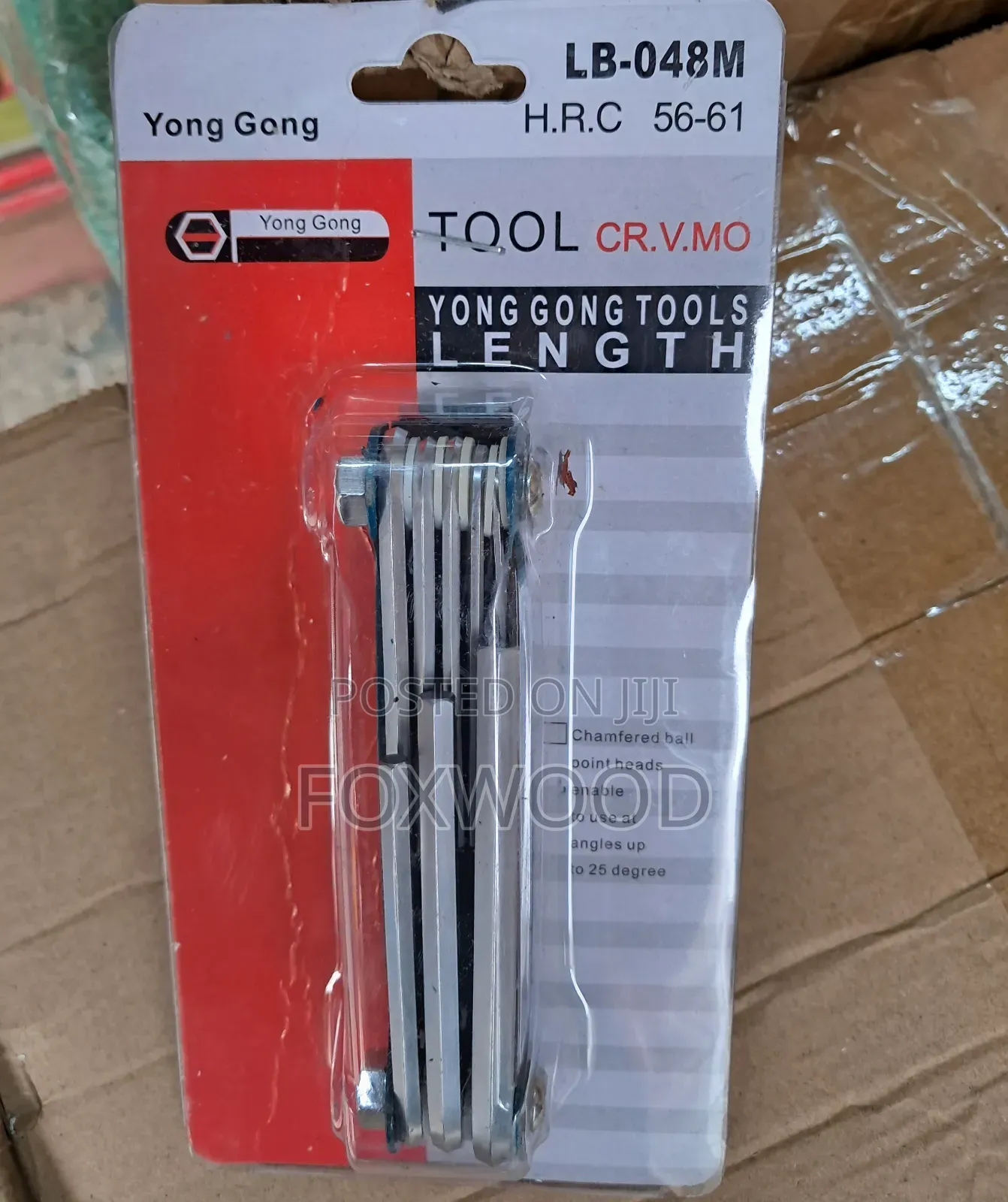 8 in 1 Folding Hexagon Key Allen Wrench Set Inner Hexagon.