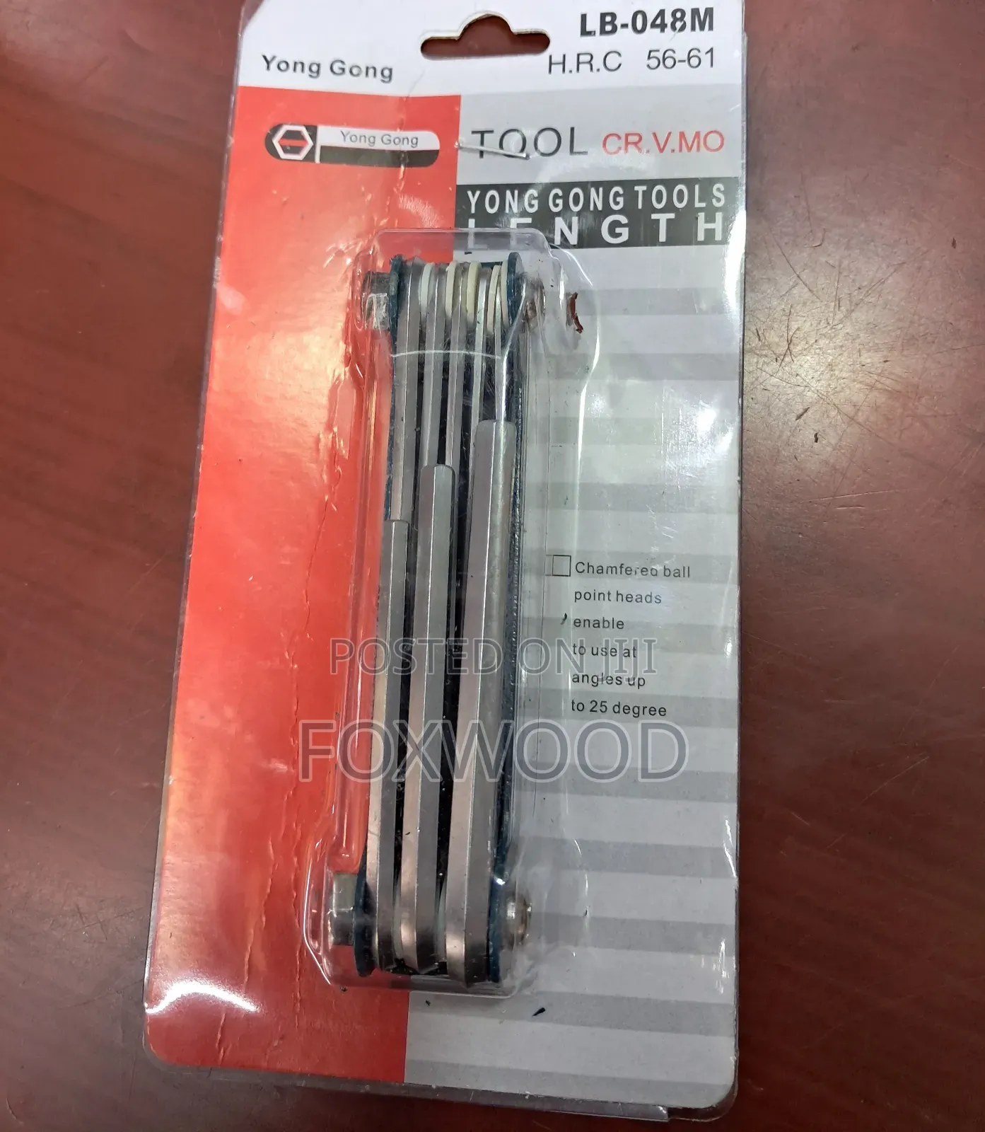8 in 1 Folding Hexagon Key Allen Wrench Set Inner Hexagon.