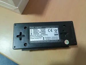 Poe Power Supply. 48V, Gigabit Ports.