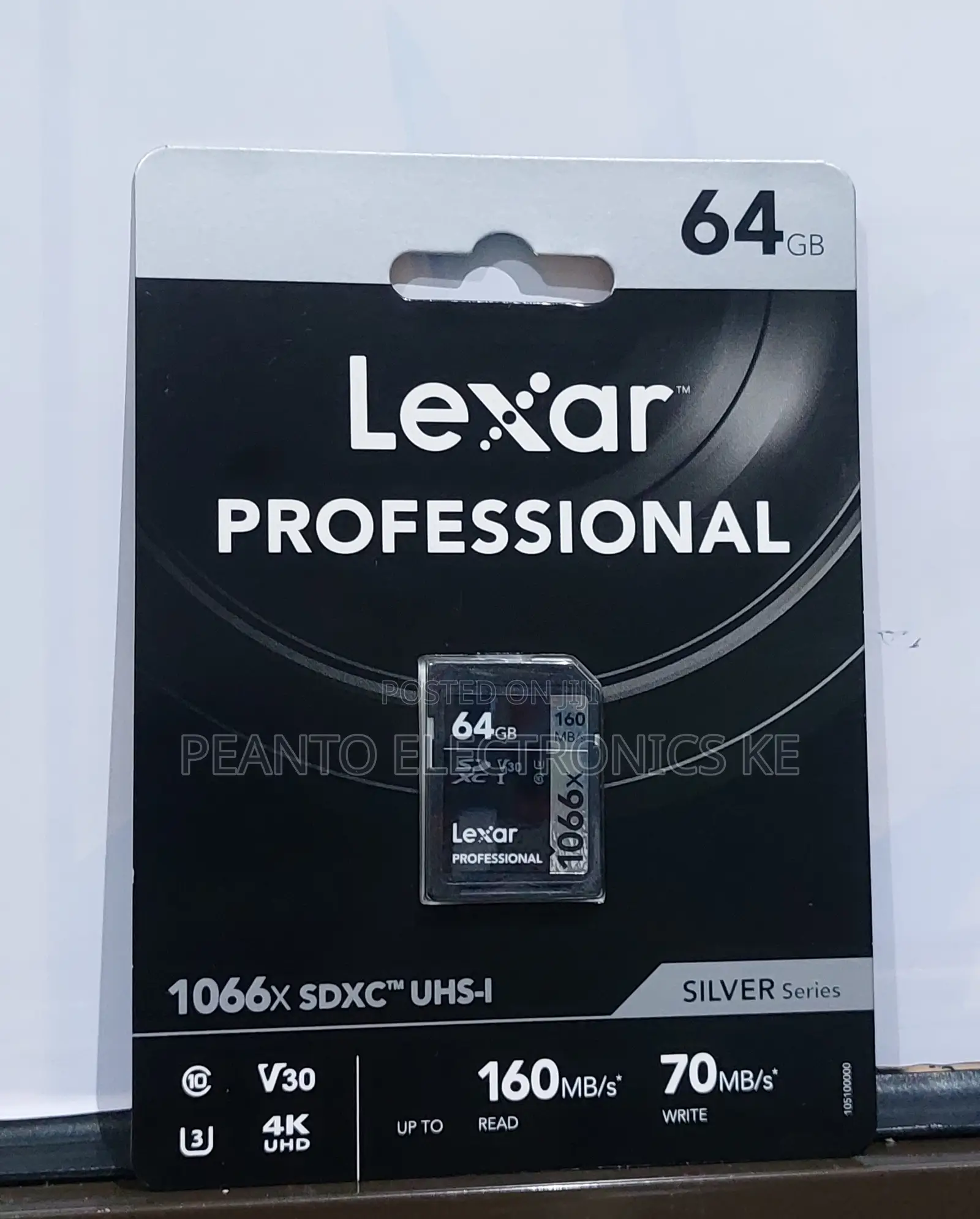 Lexar 64gb Professional 1066x Uhs-I SDXC Memory Card