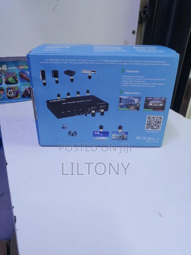 HDMI Matrix 4x2( at 60hz) - thumbnail 2