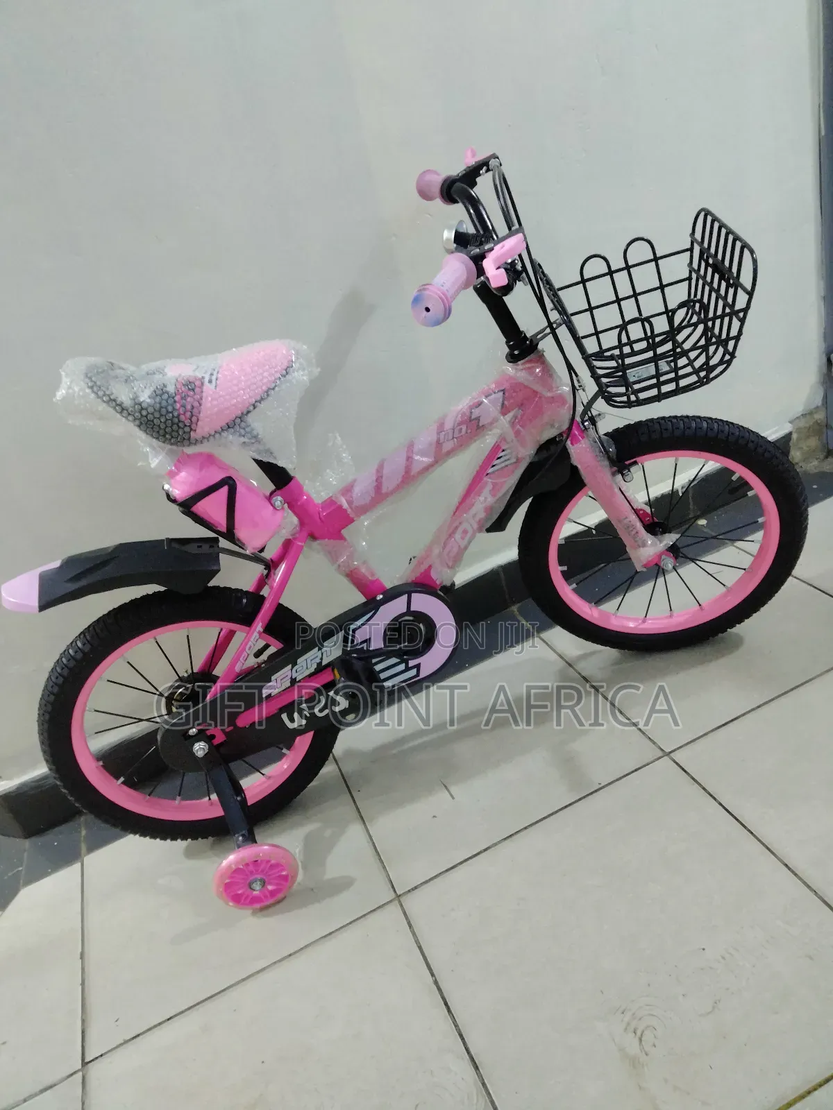 Siz16" Bike for Kids With Adjustable Seat